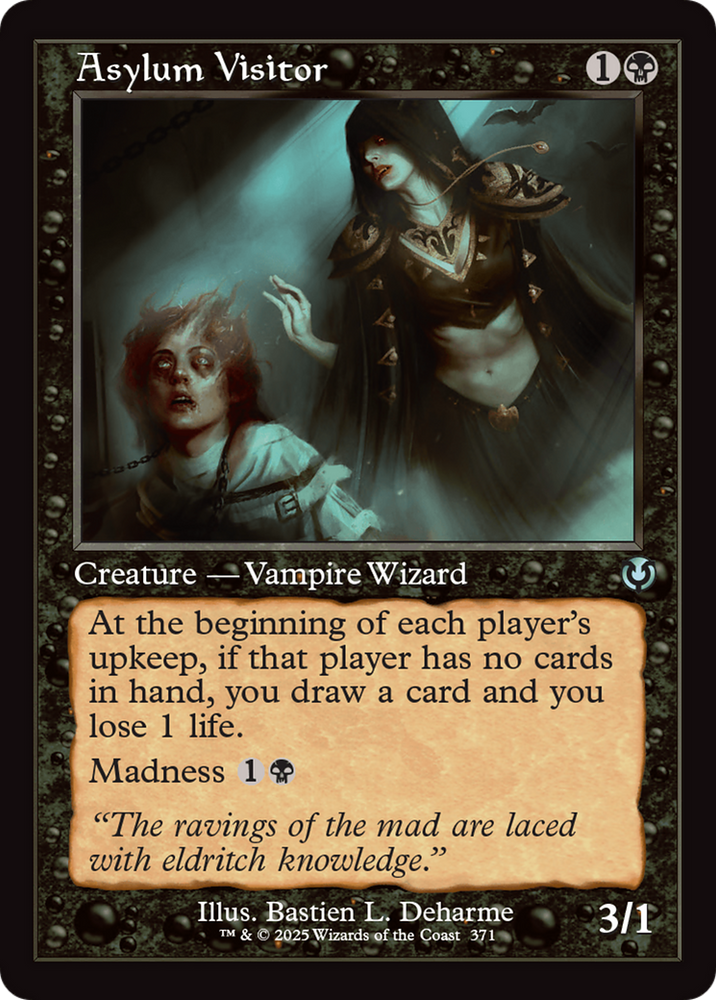 Asylum Visitor (Retro Frame) [Innistrad Remastered] Magic: The Gathering