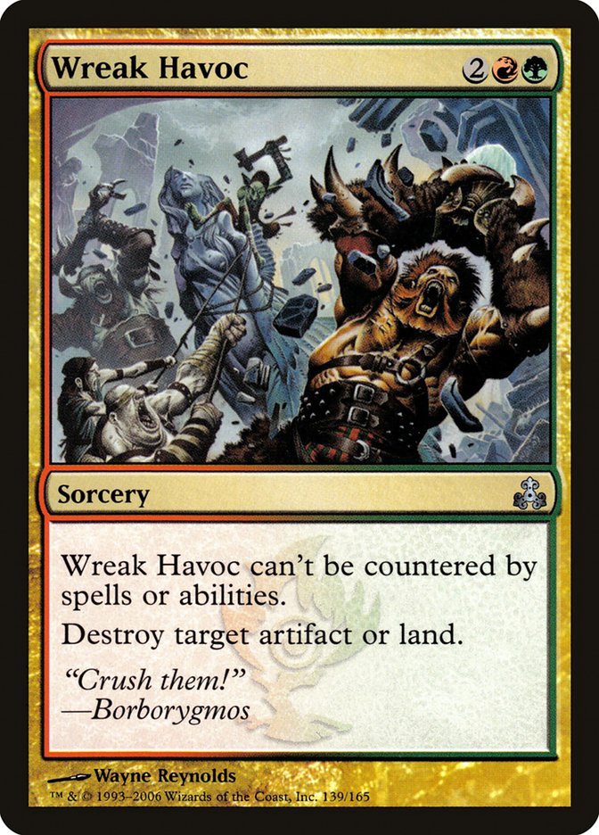 Wreak Havoc [Guildpact] Magic: The Gathering