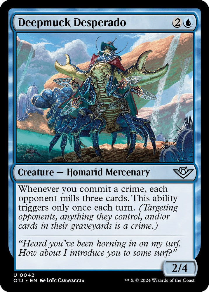 Deepmuck Desperado [Outlaws of Thunder Junction] Magic: The Gathering