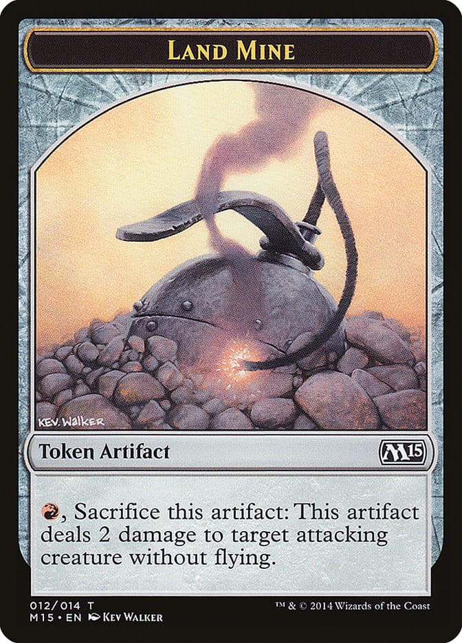 Land Mine Token [Magic 2015 Tokens] Magic: The Gathering