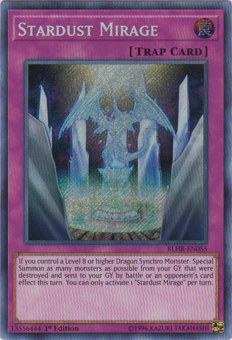 Stardust Mirage [BLHR-EN055] Secret Rare - Yugioh Cards For Your TCG Needs!