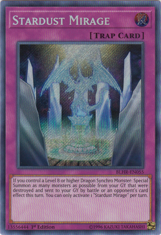 Stardust Mirage [BLHR-EN055] Secret Rare - Yugioh Cards For Your TCG Needs!