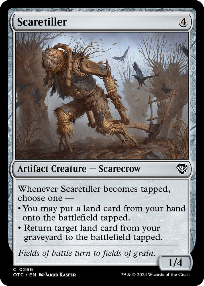 Scaretiller [Outlaws of Thunder Junction Commander] Magic: The Gathering