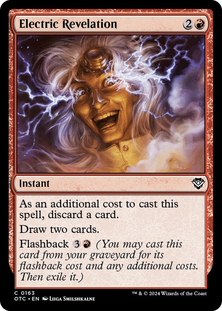 Electric Revelation [Outlaws of Thunder Junction Commander] Magic: The Gathering