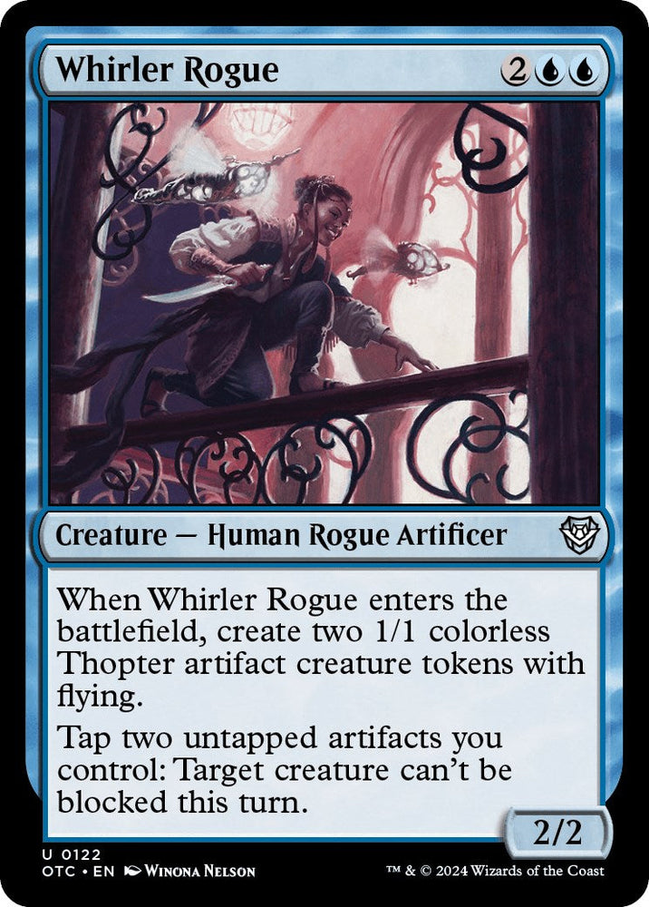 Whirler Rogue [Outlaws of Thunder Junction Commander] Magic: The Gathering