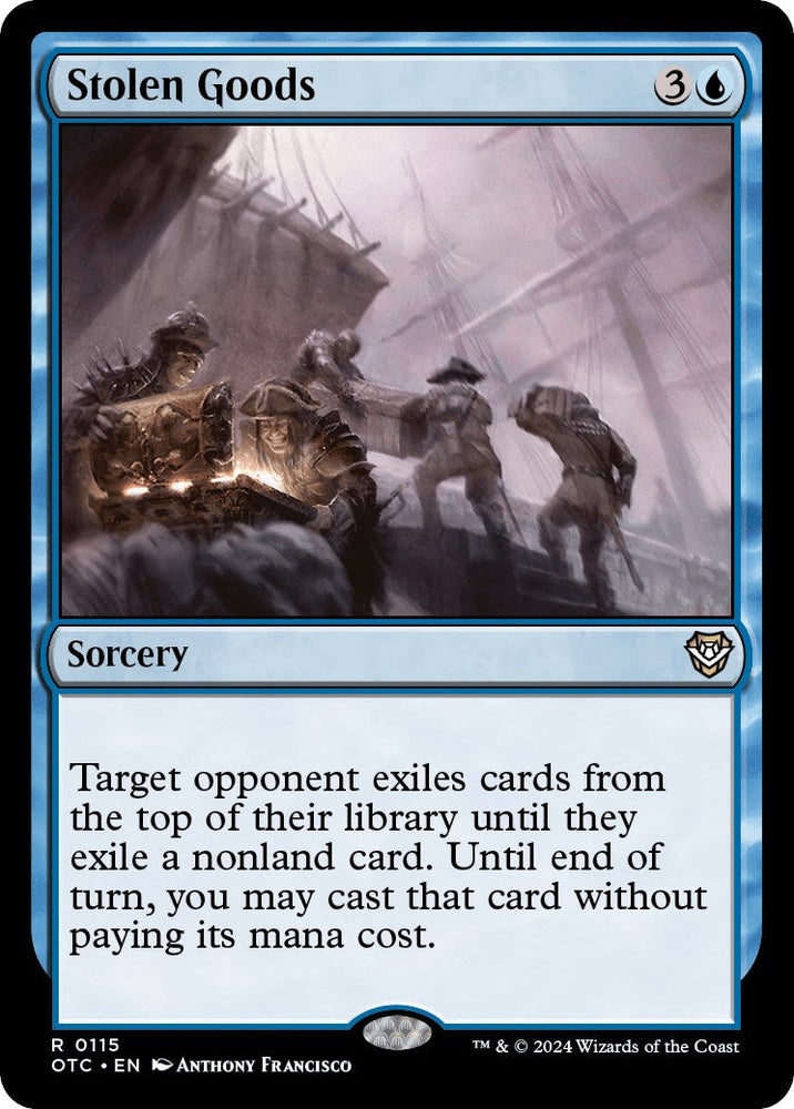 Stolen Goods [Outlaws of Thunder Junction Commander] Magic: The Gathering