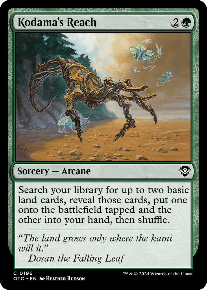 Kodama's Reach [Outlaws of Thunder Junction Commander] Magic: The Gathering