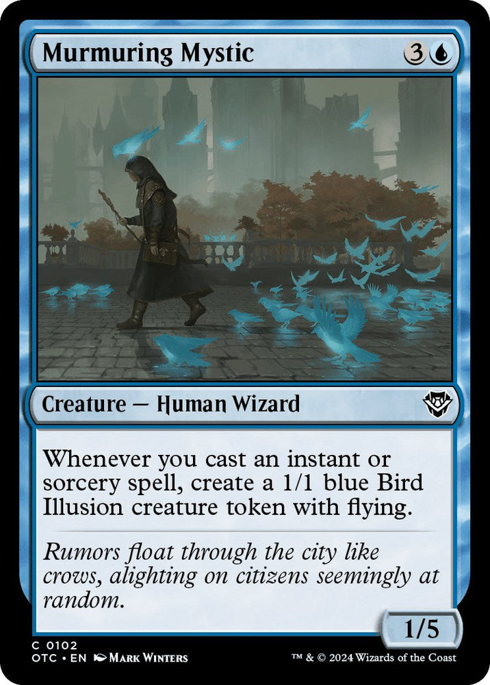 Murmuring Mystic [Outlaws of Thunder Junction Commander] Magic: The Gathering