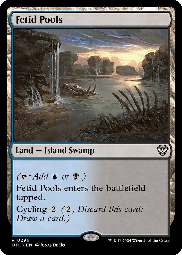 Fetid Pools [Outlaws of Thunder Junction Commander] Magic: The Gathering