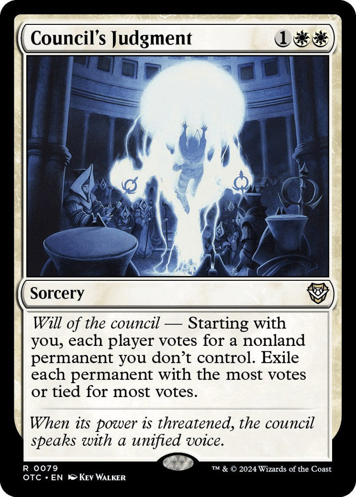 Council's Judgment [Outlaws of Thunder Junction Commander] Magic: The Gathering