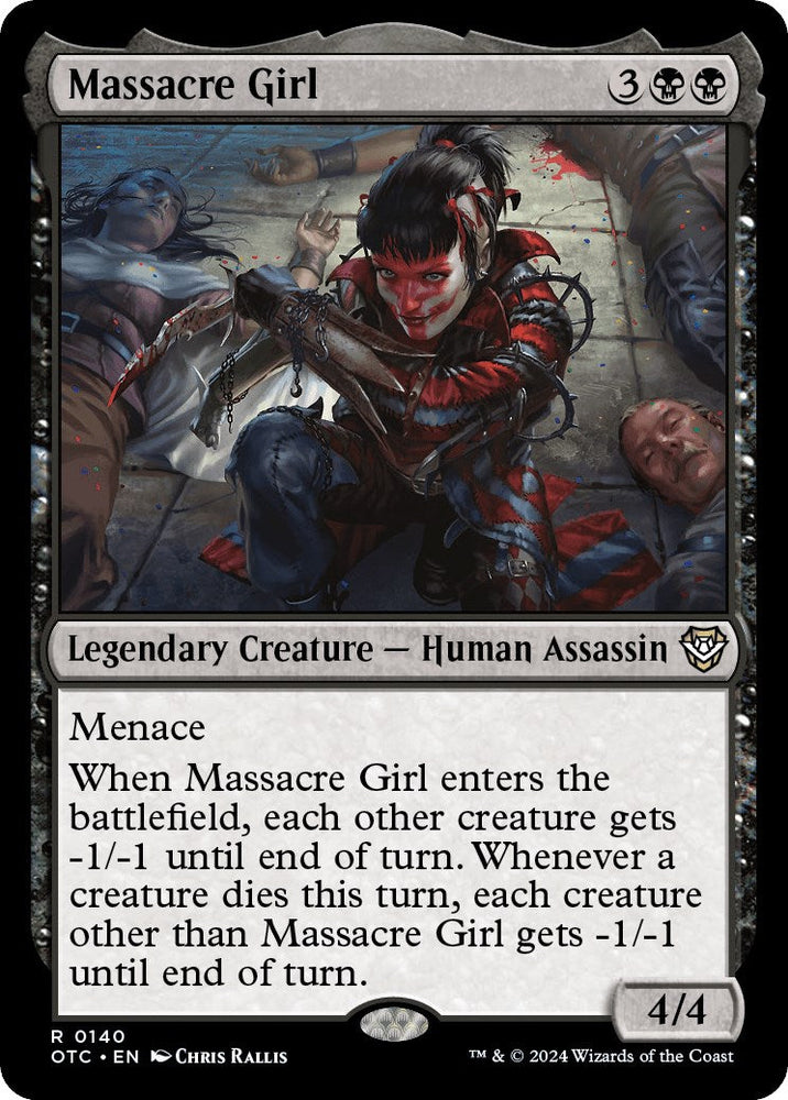 Massacre Girl [Outlaws of Thunder Junction Commander] Magic: The Gathering