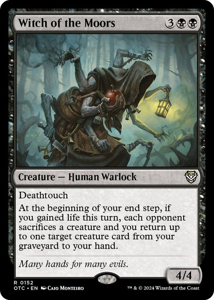 Witch of the Moors [Outlaws of Thunder Junction Commander] Magic: The Gathering