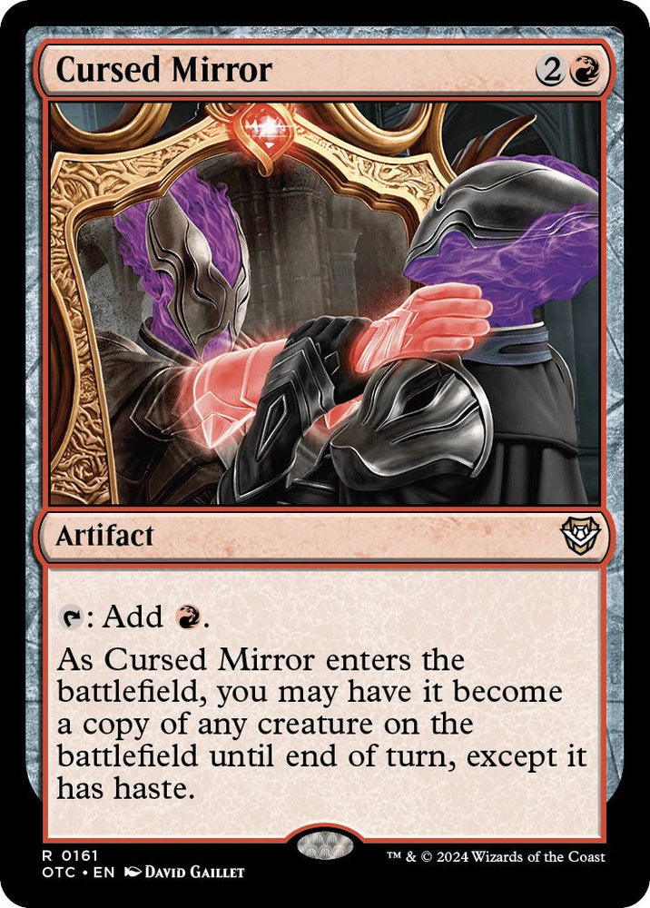 Cursed Mirror [Outlaws of Thunder Junction Commander] Magic: The Gathering