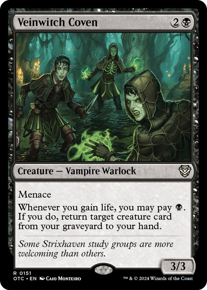 Veinwitch Coven [Outlaws of Thunder Junction Commander] Magic: The Gathering
