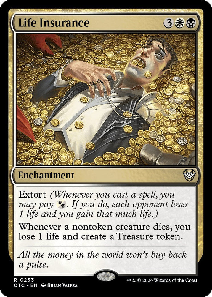 Life Insurance [Outlaws of Thunder Junction Commander] Magic: The Gathering
