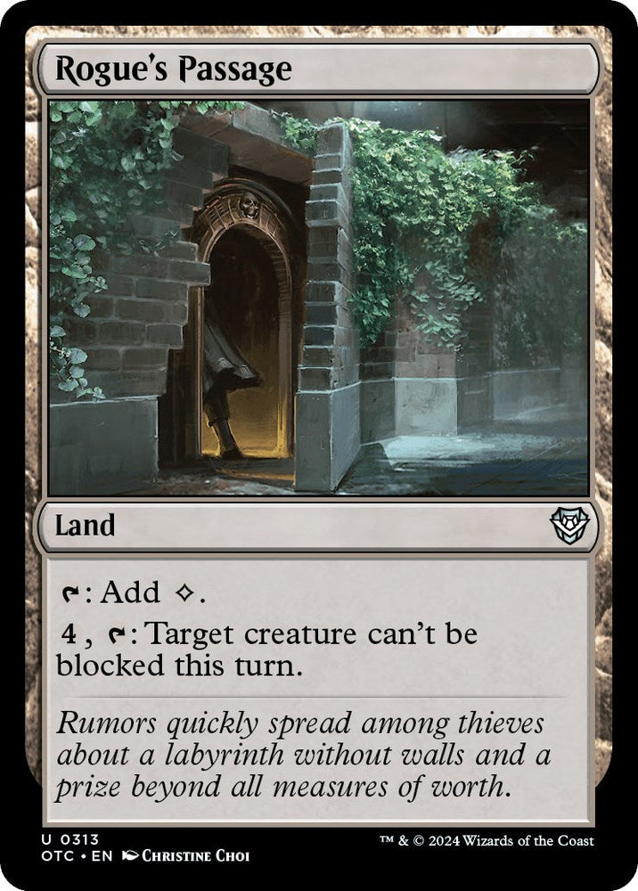 Rogue's Passage [Outlaws of Thunder Junction Commander] Magic: The Gathering