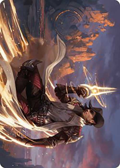 Kellan, the Kid Art Card [Outlaws of Thunder Junction Art Series] Magic: The Gathering