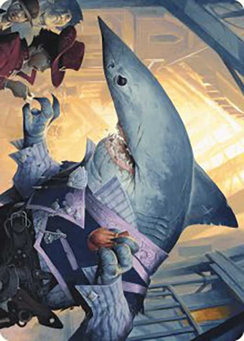Loan Shark Art Card [Outlaws of Thunder Junction Art Series] Magic: The Gathering