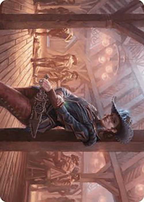 Marchesa, Dealer of Death Art Card [Outlaws of Thunder Junction Art Series] Magic: The Gathering