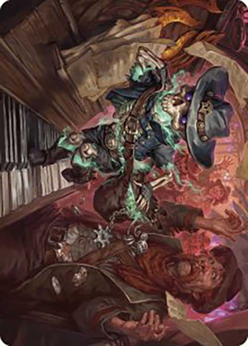 Tinybones, the Pickpocket Art Card [Outlaws of Thunder Junction Art Series] Magic: The Gathering