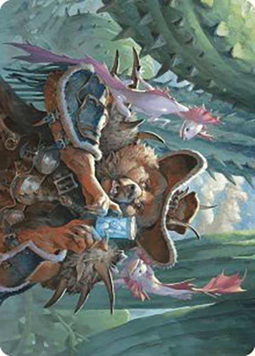 Doc Aurlock, Grizzled Genius Art Card [Outlaws of Thunder Junction Art Series] Magic: The Gathering