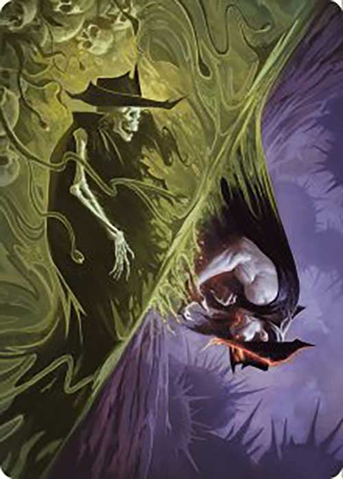 Pillage the Bog Art Card [Outlaws of Thunder Junction Art Series] Magic: The Gathering