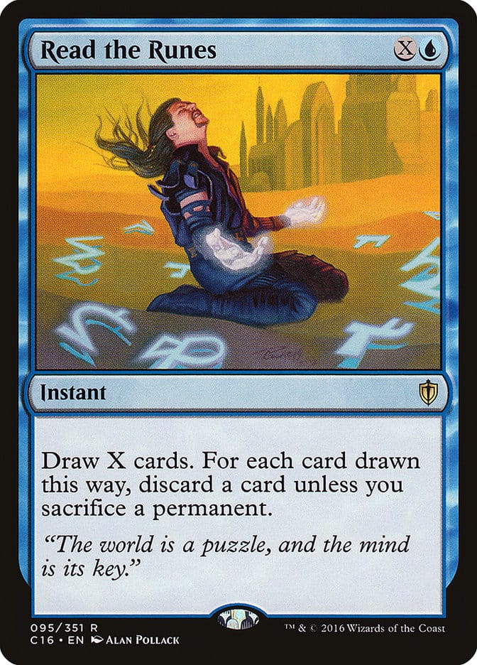 Read the Runes [Commander 2016] Magic: The Gathering