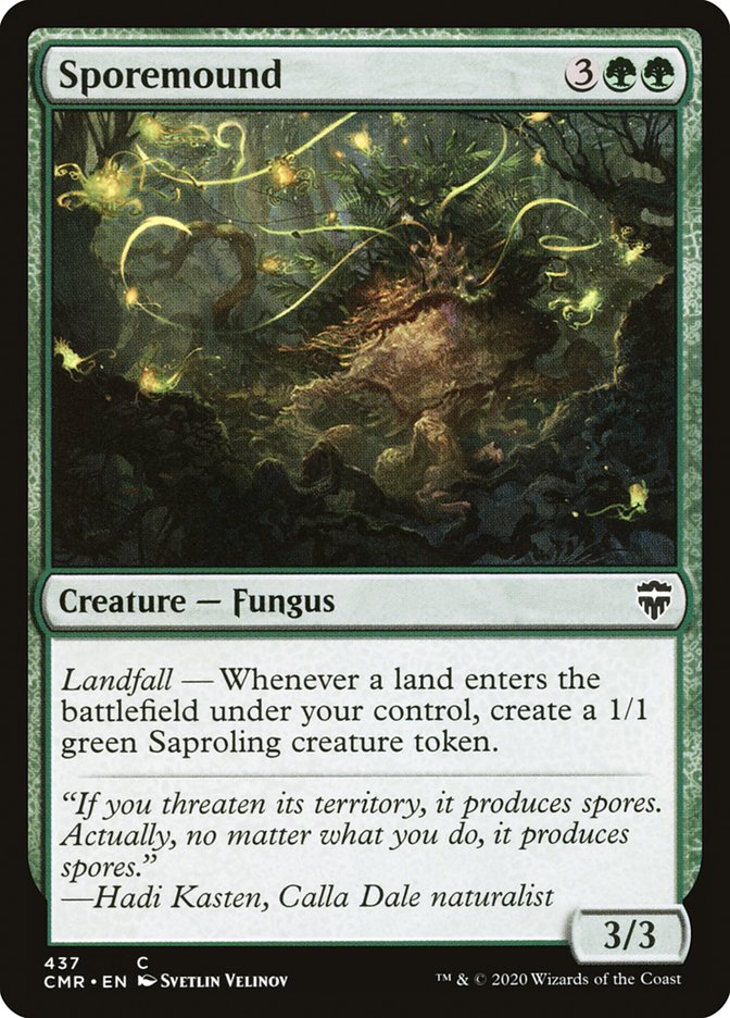 Sporemound [Commander Legends] Magic: The Gathering