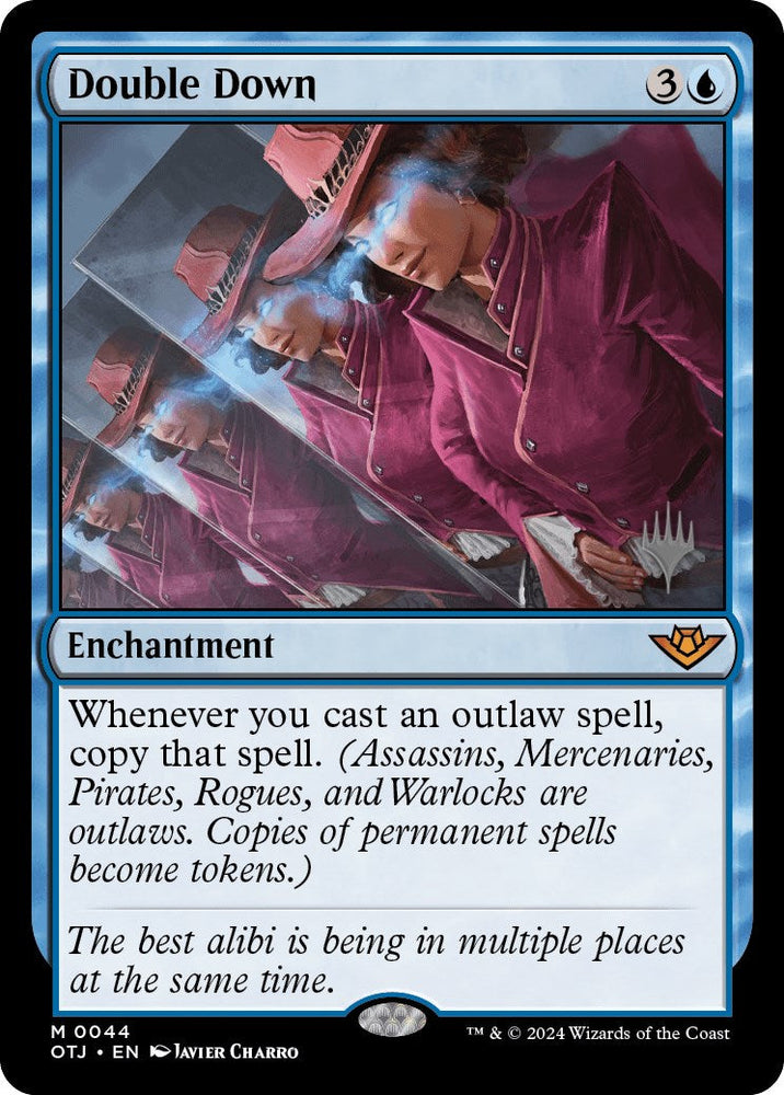 Double Down (Promo Pack) [Outlaws of Thunder Junction Promos] Magic: The Gathering