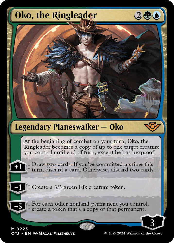 Oko, the Ringleader (Promo Pack) [Outlaws of Thunder Junction Promos] Magic: The Gathering