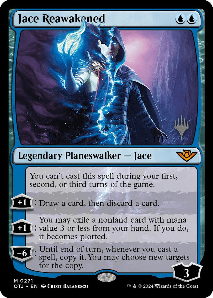 Jace Reawakened (Promo Pack) [Outlaws of Thunder Junction Promos] Magic: The Gathering