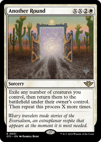 Another Round (Promo Pack) [Outlaws of Thunder Junction Promos] Magic: The Gathering