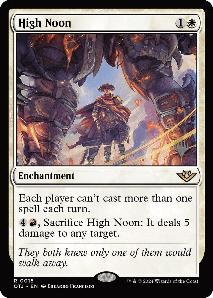 High Noon (Promo Pack) [Outlaws of Thunder Junction Promos] Magic: The Gathering