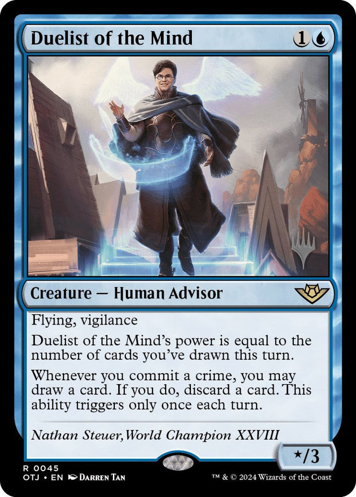 Duelist of the Mind (Promo Pack) [Outlaws of Thunder Junction Promos] Magic: The Gathering