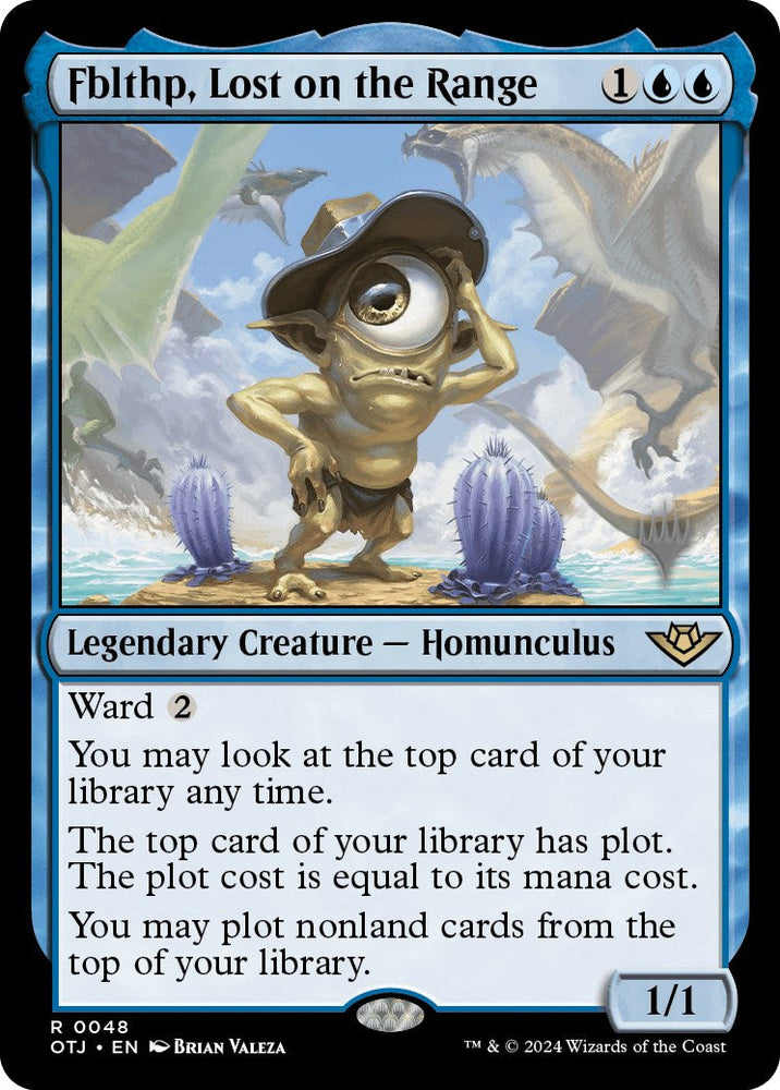 Fblthp, Lost on the Range (Promo Pack) [Outlaws of Thunder Junction Promos] Magic: The Gathering