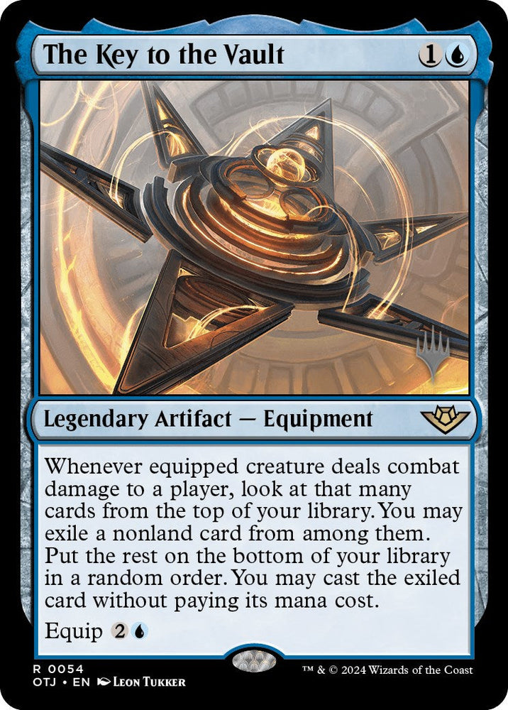 The Key to the Vault (Promo Pack) [Outlaws of Thunder Junction Promos] Magic: The Gathering