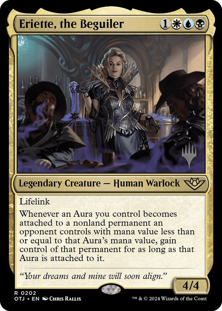 Eriette, the Beguiler (Promo Pack) [Outlaws of Thunder Junction Promos] Magic: The Gathering