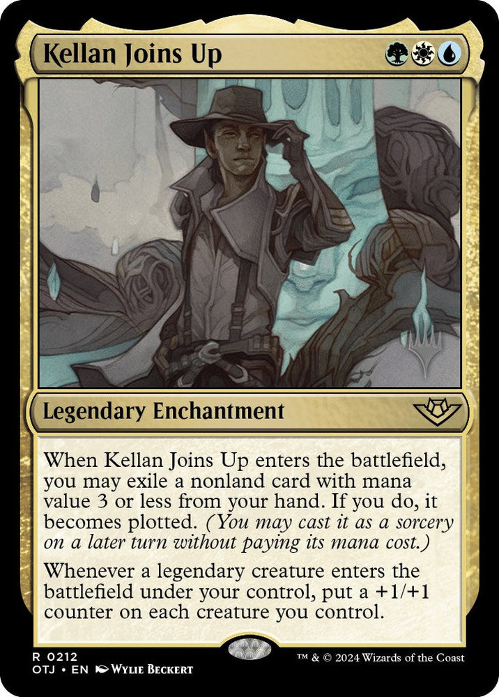 Kellan Joins Up (Promo Pack) [Outlaws of Thunder Junction Promos] Magic: The Gathering