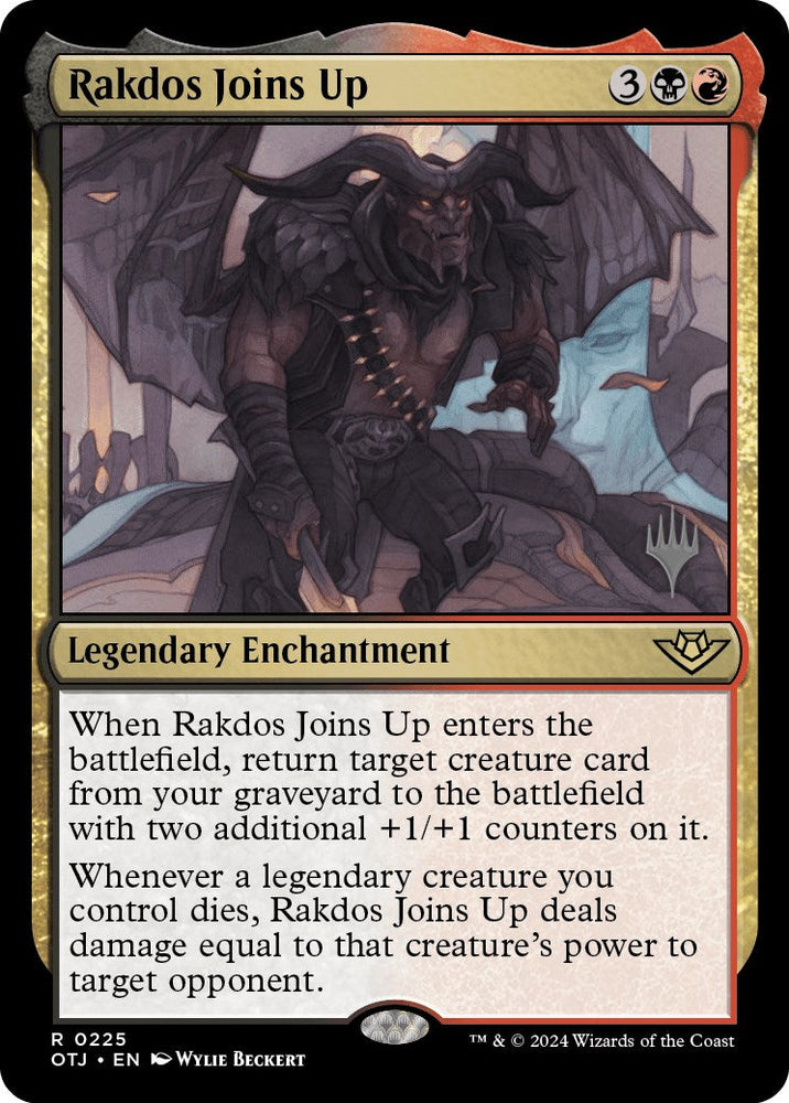 Rakdos Joins Up (Promo Pack) [Outlaws of Thunder Junction Promos] Magic: The Gathering