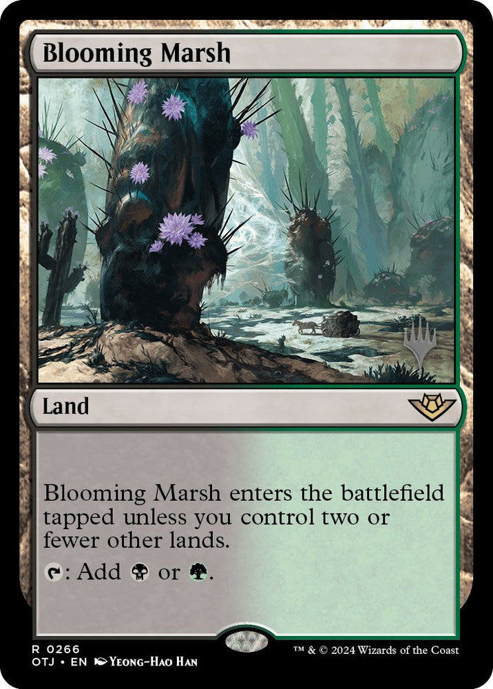 Blooming Marsh (Promo Pack) [Outlaws of Thunder Junction Promos] Magic: The Gathering