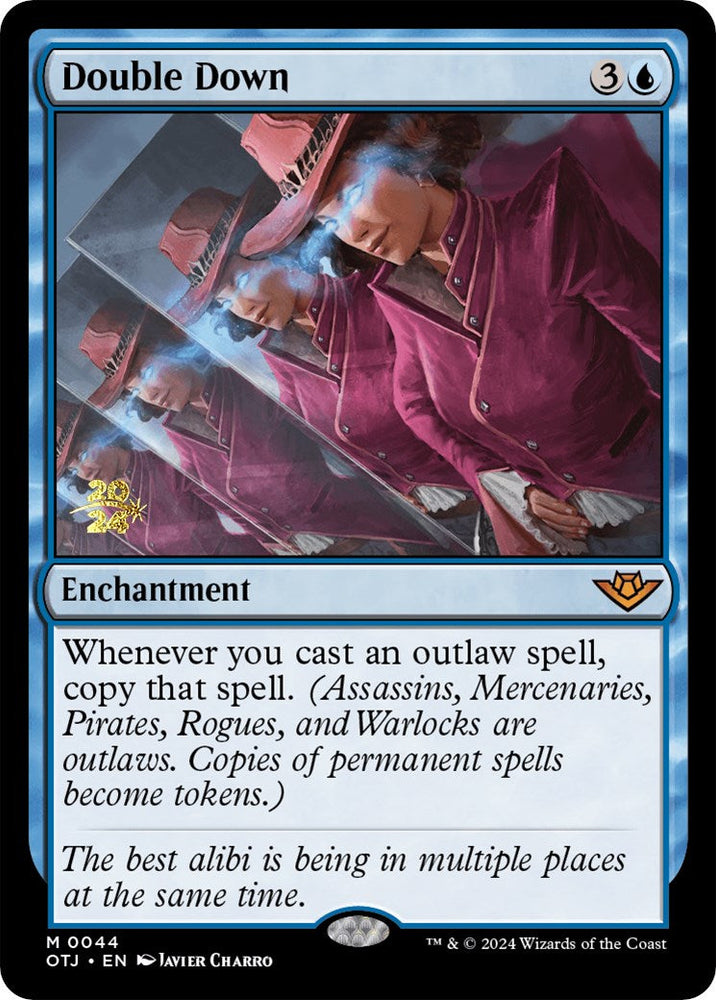 Double Down [Outlaws of Thunder Junction Prerelease Promos] Magic: The Gathering