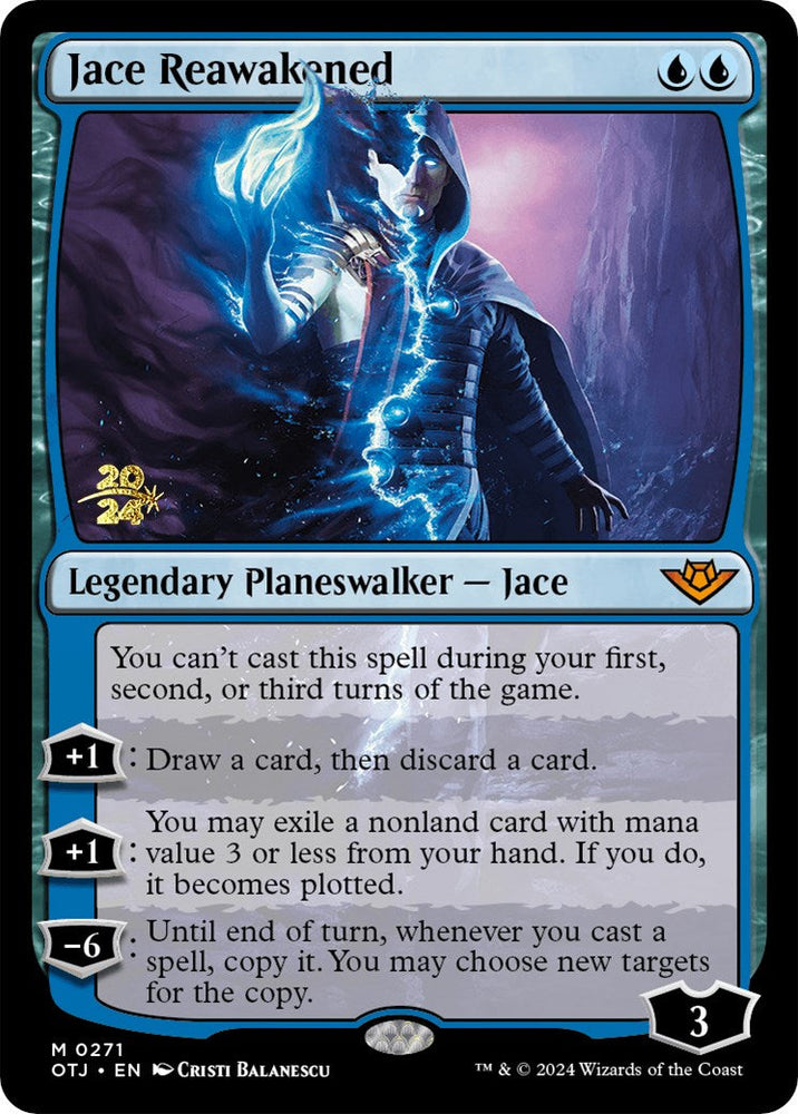 Jace Reawakened [Outlaws of Thunder Junction Prerelease Promos] Magic: The Gathering