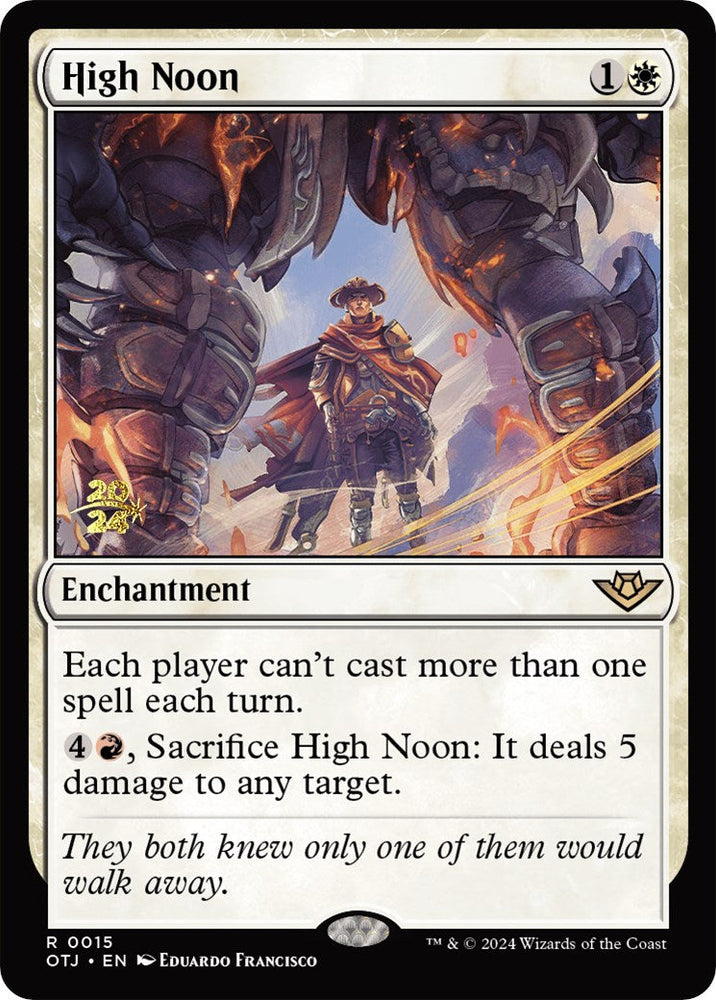 High Noon [Outlaws of Thunder Junction Prerelease Promos] Magic: The Gathering