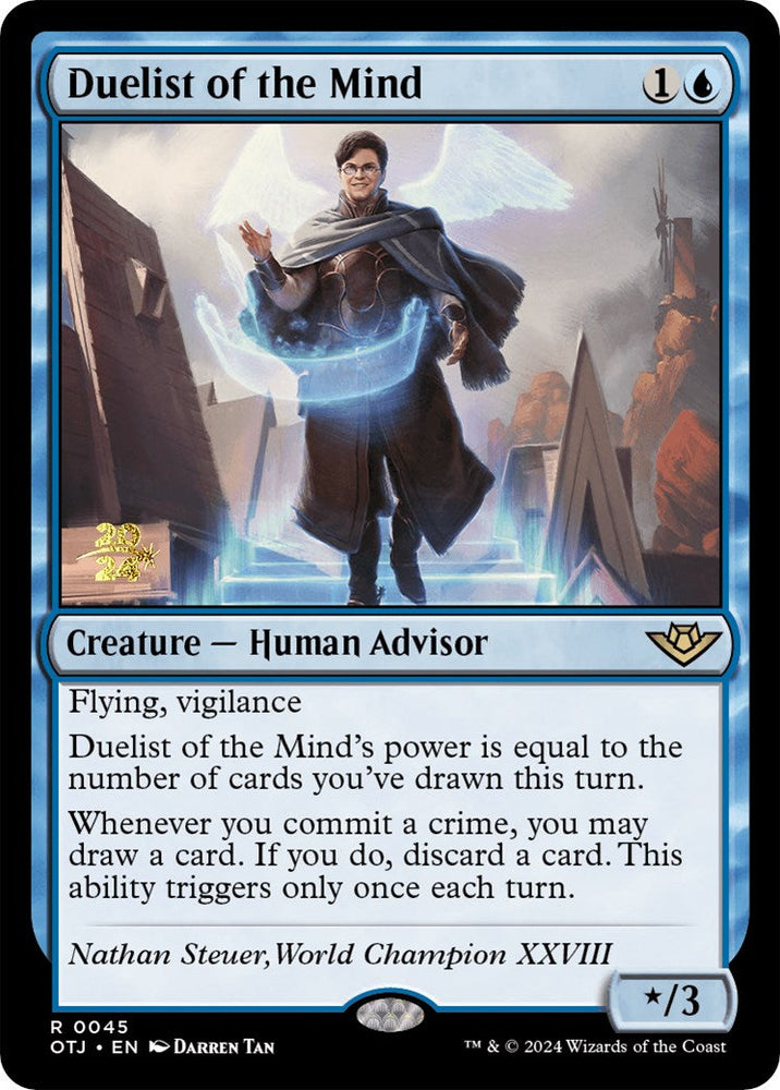 Duelist of the Mind [Outlaws of Thunder Junction Prerelease Promos] Magic: The Gathering