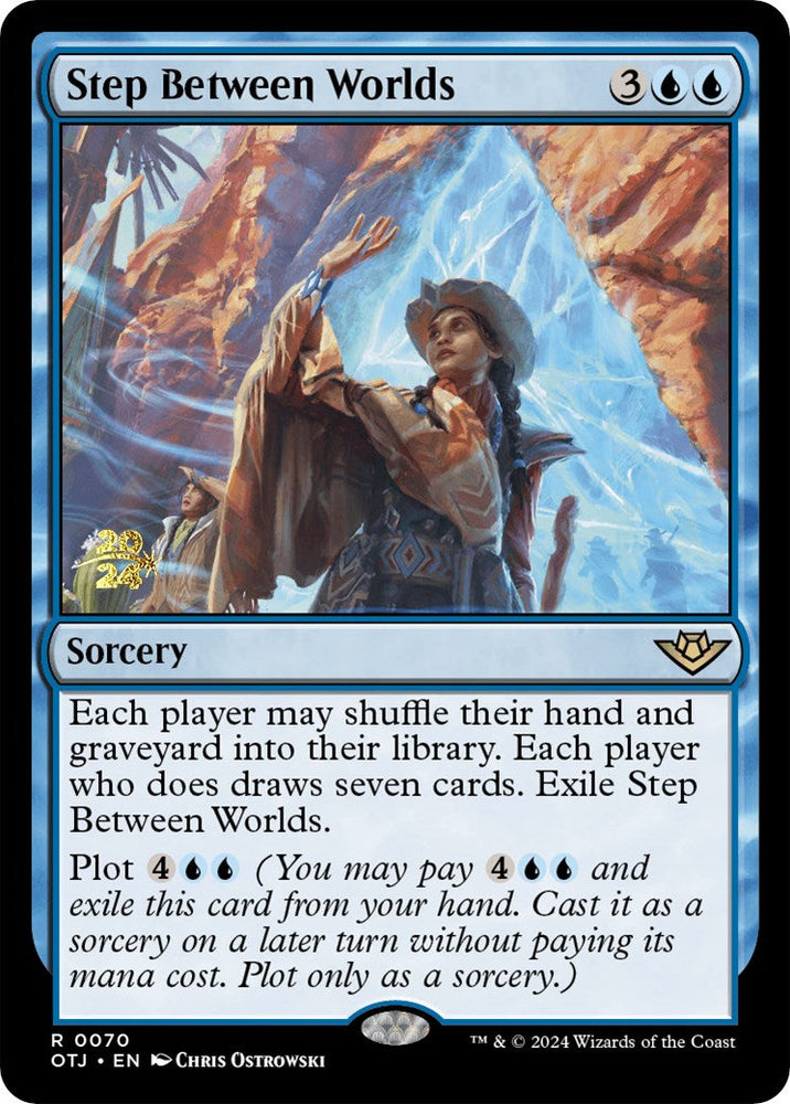 Step Between Worlds [Outlaws of Thunder Junction Prerelease Promos] Magic: The Gathering
