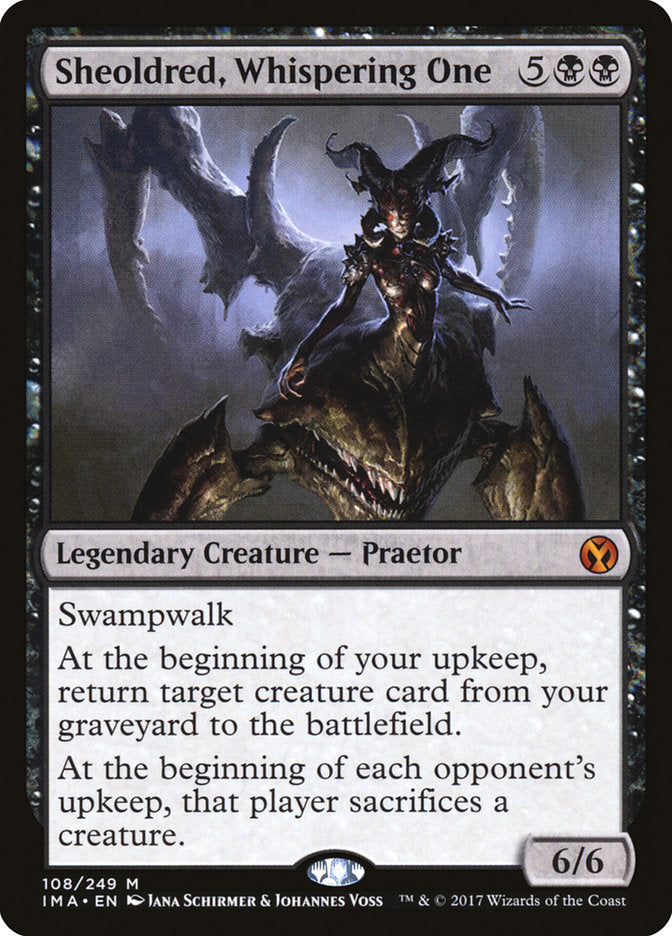 Sheoldred, Whispering One [Iconic Masters] Magic: The Gathering