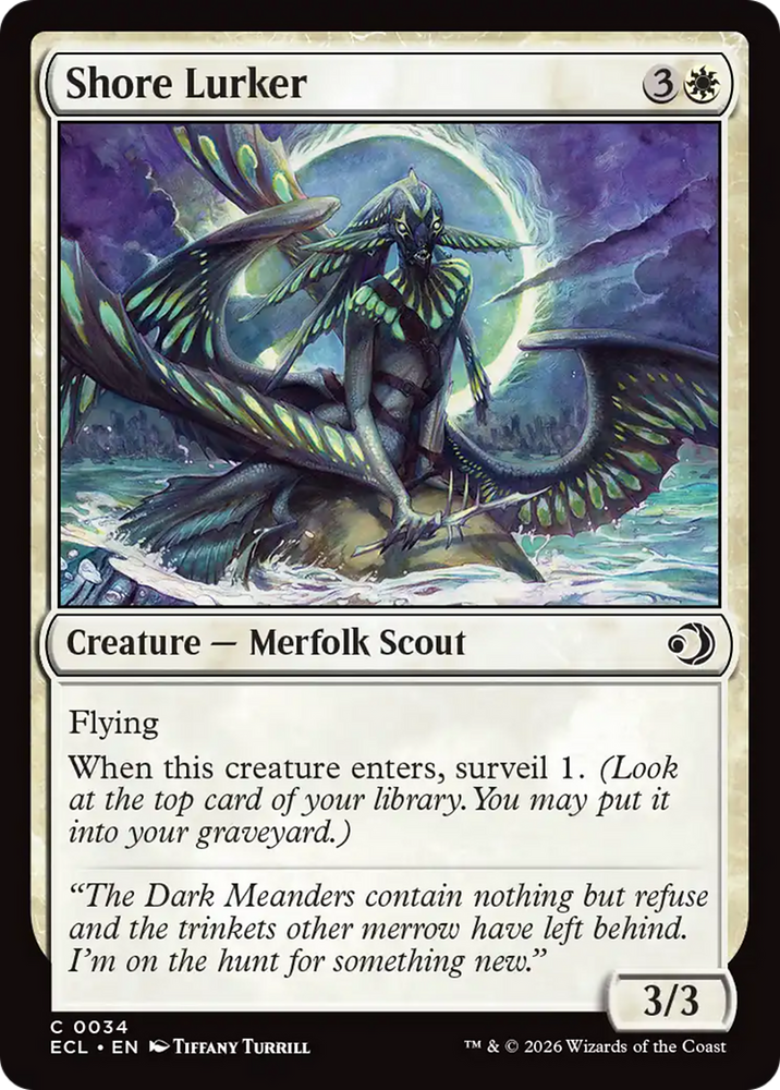 Shore Lurker [Lorwyn Eclipsed] Magic: The Gathering