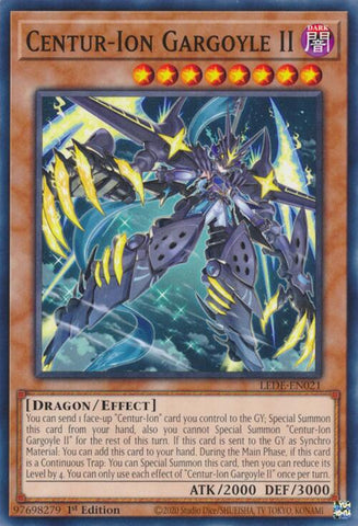 Centur-Ion Gargoyle II [LEDE-EN021] Common - Yugioh Cards For Your TCG Needs!
