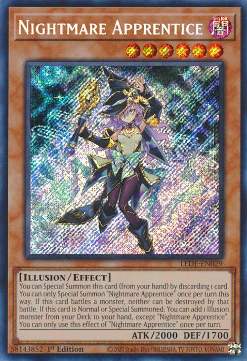 Nightmare Apprentice [LEDE-EN029] Secret Rare - Yugioh Cards For Your TCG Needs!