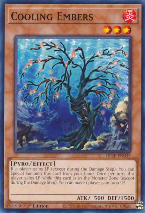 Cooling Embers [LEDE-EN033] Common - Yugioh Cards For Your TCG Needs!